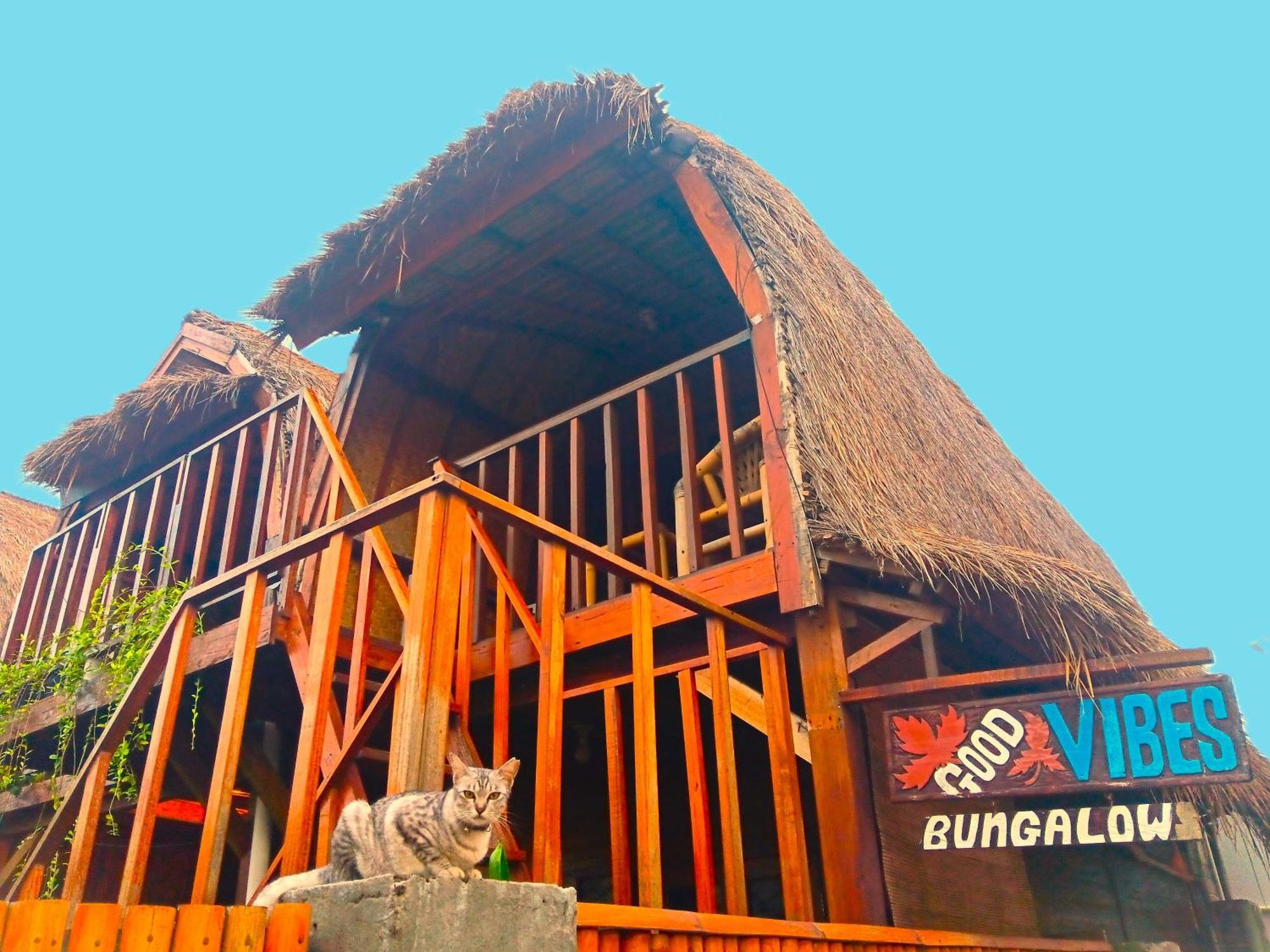 Good Vibes Bungalows Gili Trawangan Exterior photo